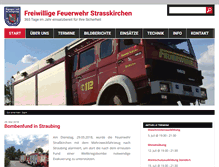 Tablet Screenshot of feuerwehr-strasskirchen.de